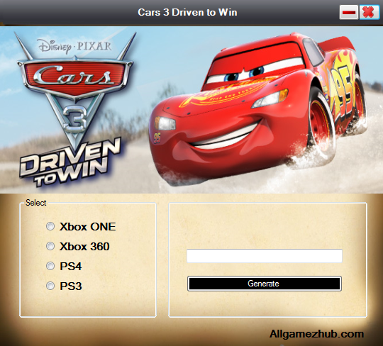 cars 3 driven to win ps3
